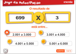 JOGAR Jogo da Antecipação