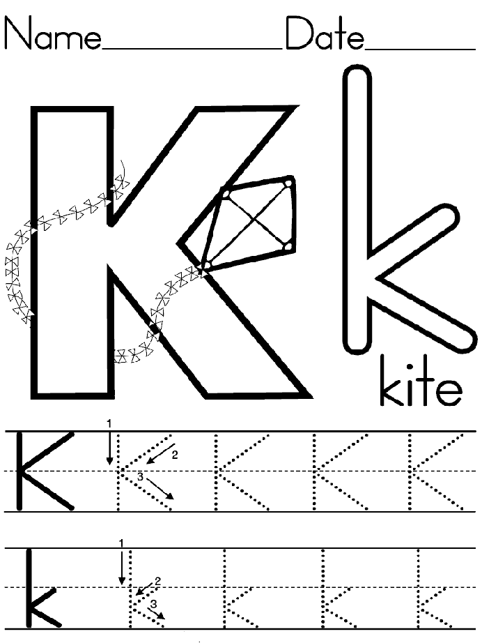 k