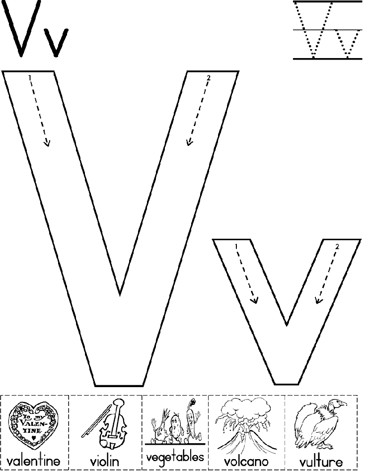 v