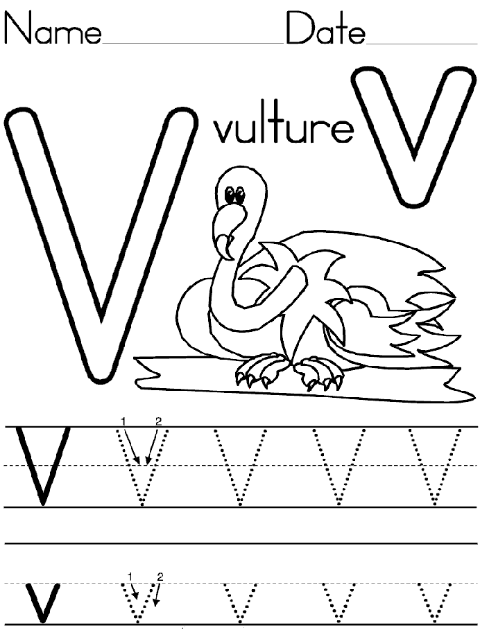v