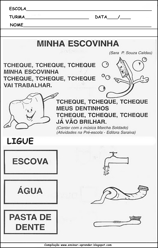 HIGIENE CORPORAL ensinar-aprender012