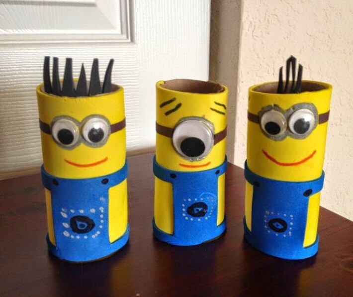 Minion de papel higiênico