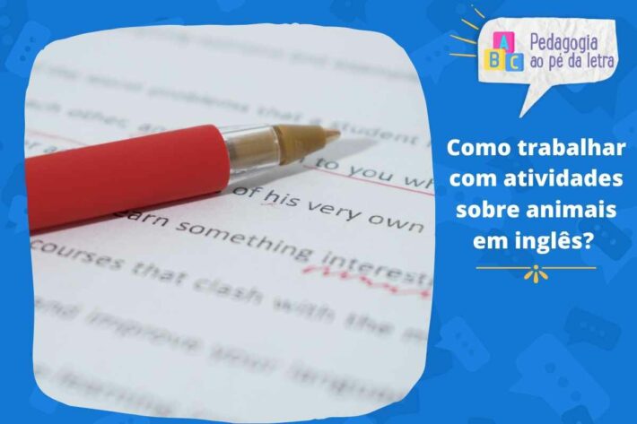 5 atividades sobre animais em inglês para ensino fundamental