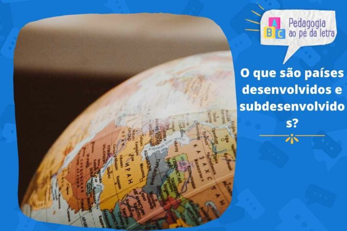 5 Atividades com charge sobre países desenvolvidos e subdesenvolvidos
