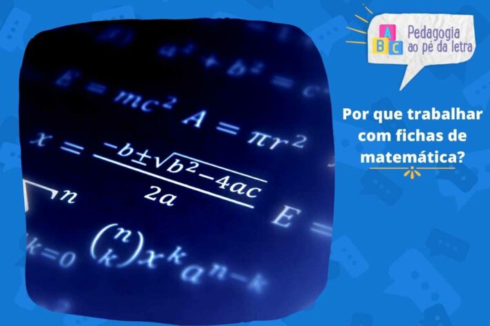 Por que trabalhar com fichas de matemática